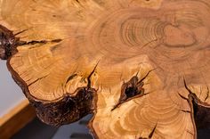 Live Edge Cherry Side Table 2 small