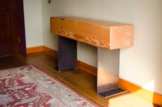 Fir Beam Entry Console - Sofia Table 1 small
