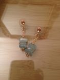 Handmade Aquamarine Faceted Necklace With 14k Gold 4 small