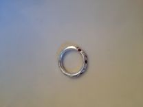 Silver Organic Band With Rubies 5 small