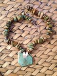 Organic Turquoise Necklace 2 small