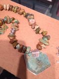 Organic Turquoise Necklace 4 small