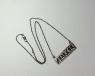 Bolo Tie In Copper And Sterling Silver 1 small