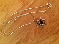 Sterling Silver Star Of David Pendant 2 small