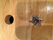 Sterling Silver Star Of David Pendant 3 small