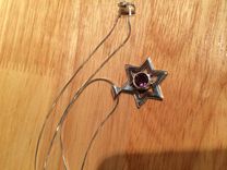 Sterling Silver Star Of David Pendant 4 small