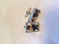 Flight Plan Monkey Cufflinks 1 small