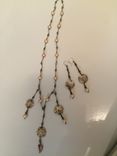 Pearl And Sterling Silver Hand Twisted Necklace 1 small