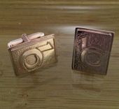 Sterling Silver Cuff Links With Your Logo 3 small