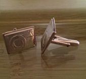 Sterling Silver Cuff Links With Your Logo 4 small