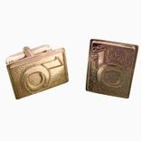 Sterling Silver Cuff Links With Your Logo 1 small
