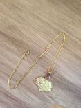 Gold Logo Pendant 1 small