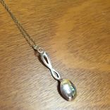 Infinity Spoon Pendant 3 small