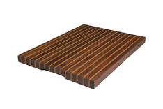 Walnut Cutting Board With Cherry Pinstripes, Edge Grain 2 small