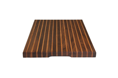 Walnut Cutting Board With Cherry Pinstripes, Edge Grain 4 small