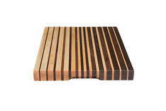 Walnut And Maple Transition Cutting Board, Edge Grain 3 small