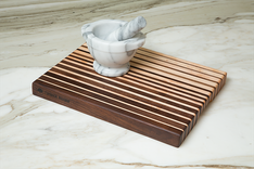 Walnut And Maple Transition Cutting Board, Edge Grain 4 small
