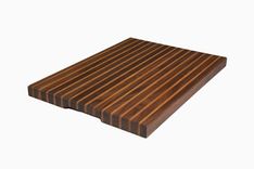 Walnut Cutting Board With Cherry Pinstripes, Edge Grain 1 small