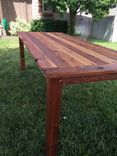 Indoor Or Outdoor Solid Cedar Dining Table 3 small
