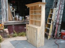 Circa 1750 Pine Hutch 78 2 small