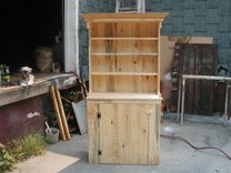 Circa 1750 Pine Hutch 78 3 small