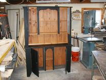Shaker Style Grand Hutch 74 5 small