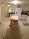 Quilted Book Matched Figured Maple Farm Table 60 2 small