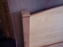 Moon Bed Shaker Inspired Queen Size In Solid Maple 3 small