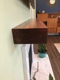 Solid Cherry Floating Mantel. 2 small
