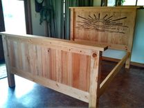 Inspired Design Custom Craftsman Queen Bed Solid Wood - Your Design Or Ours 1 small
