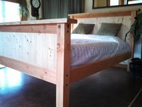 Inspired Design Custom Craftsman Queen Bed Solid Wood - Your Design Or Ours 5 small