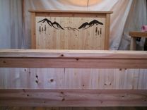 Inspired Design Custom Craftsman Queen Bed Solid Wood - Your Design Or Ours 6 small