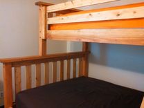 Back To The Mountain Twin Over Full Size Craftsman Bunk Bed - Douglas Fir 4 small