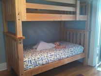Back To The Mountain Twin/Twin Craftsman Bunk Bed All Douglas Fir 6 small