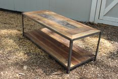 Redeemed Barnwood Oak And Steel Table 5 small