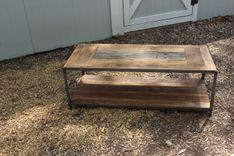 Redeemed Barnwood Oak And Steel Table 4 small