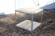 Redeemed Barnwood Side Table 1 small