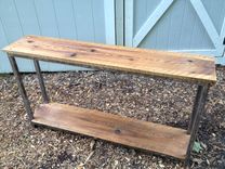 Redeemed Barnwood Console Table 4 small