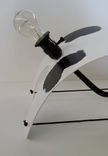 Spotlight Designer Custom Made Table Lamp Complete With Head And Tail 4 small
