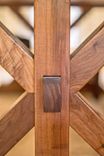 Walnut Trestle Table 4 small