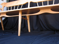 Curly Maple Bench 2 small