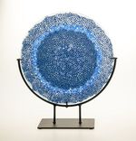 Free Standing Glass Murrini Art Piece 3 small