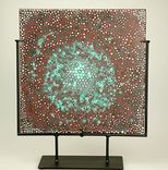 Free Standing Glass Murrini Art Piece 4 small