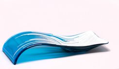 Fused Glass Spoon Rest 1 small