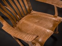 Tiger Maple Handshake Rocker 6 small