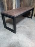 Coffee Table In Native Ash And Blackened Steel 1 small