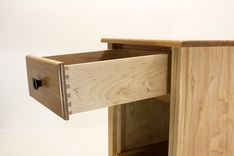 Red Birch Nightstand 5 small