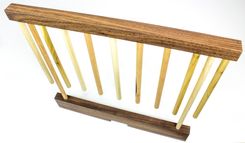 Maple And Walnut Hardwood Pasta Drying Rack 1 small