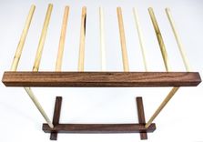 Maple And Walnut Hardwood Pasta Drying Rack 2 small