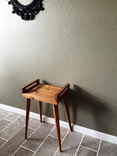 Reclaimed Side Table - Dark Walnut 3 small